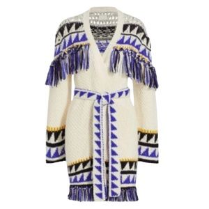 Mother The Fringe Cardigan The Tassel is Worth the Hassle Size Large